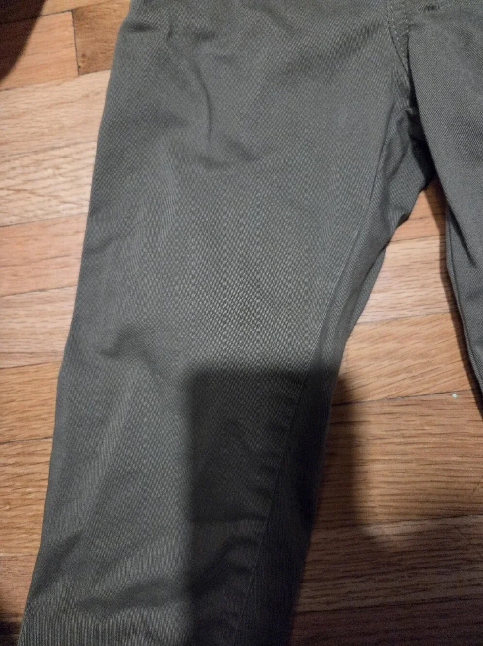 Old Navy Toddler Boy Olive Green Drawstring Jogger Pants / Size 3t